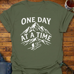 One Day At A Time Mountain T-Shirt