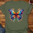 Geometric Butterfly T-Shirt