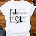 Note to Self T-Shirt