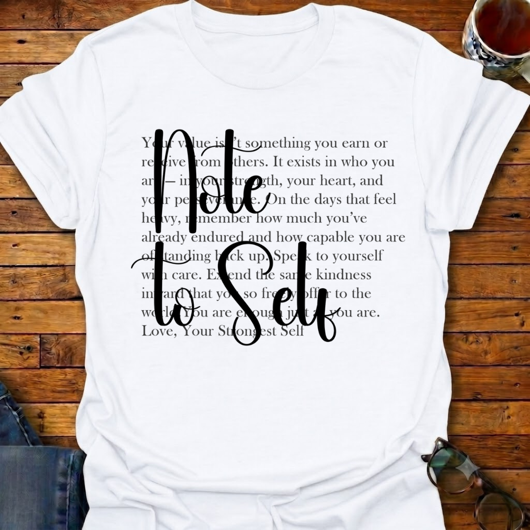 Note to Self T-Shirt