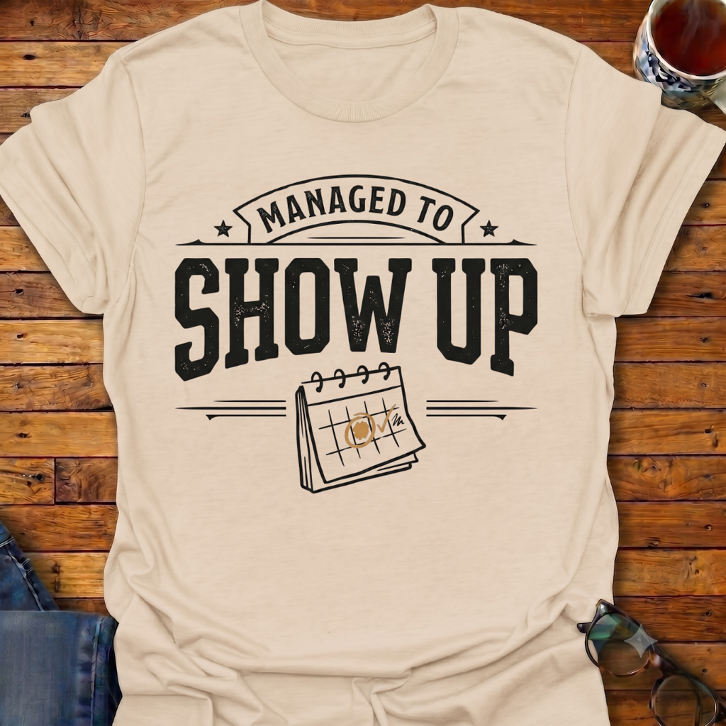 Managed To Show Up T-Shirt