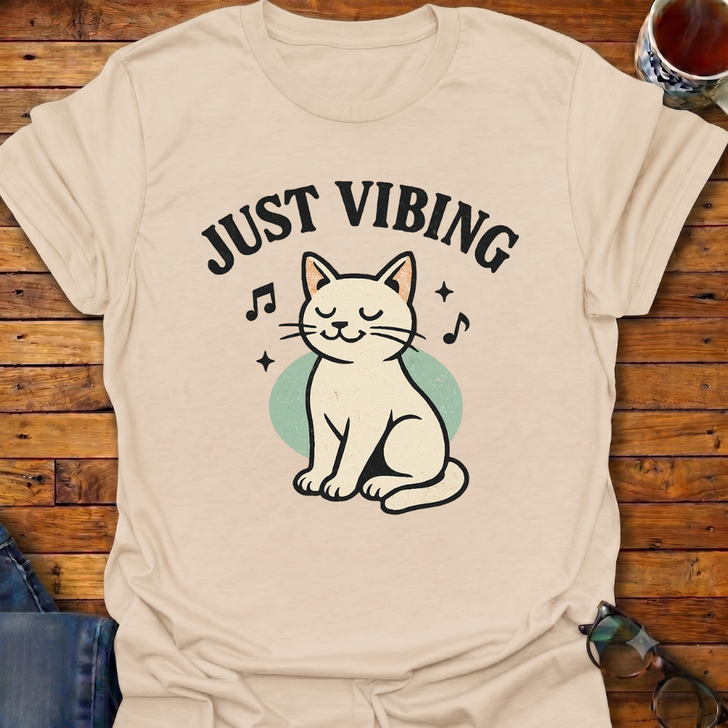 Just Vibing Cat T-Shirt