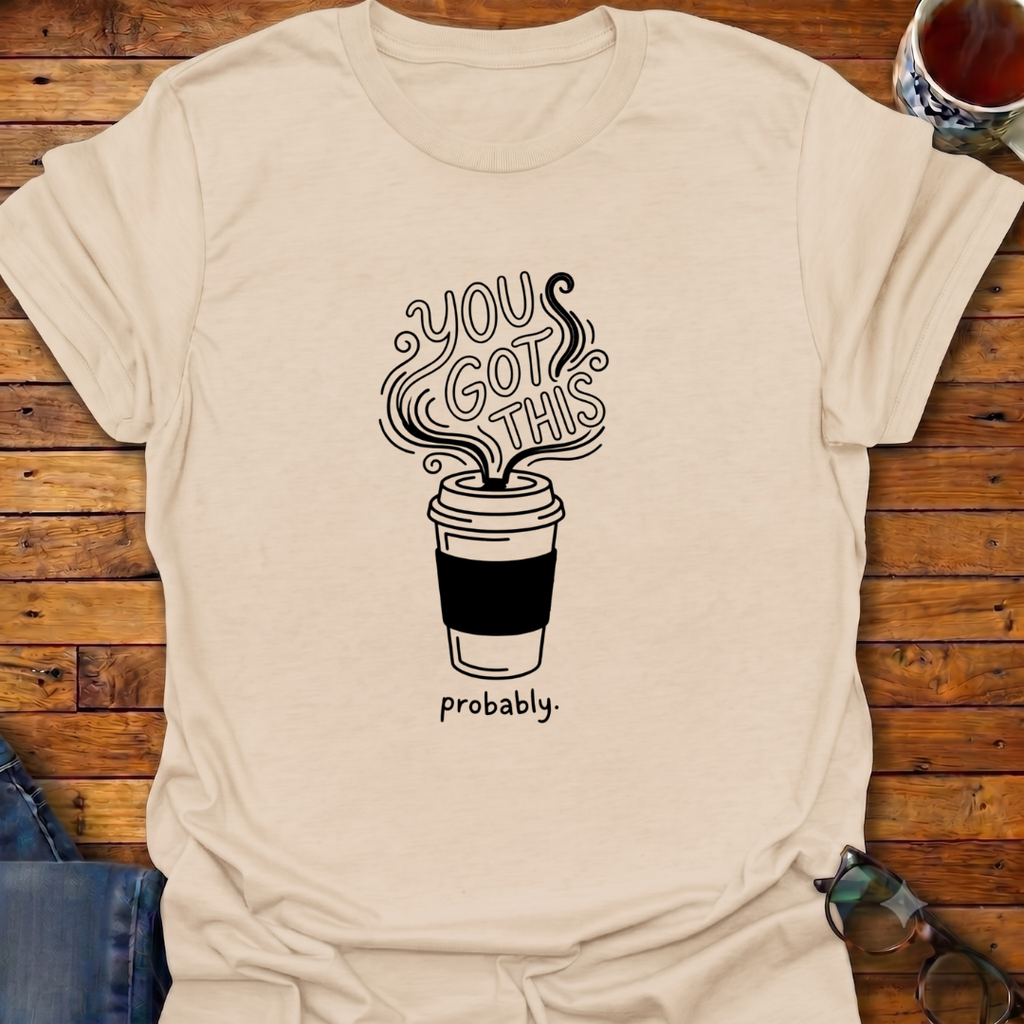 You Got This Prob Coffee T-Shirt