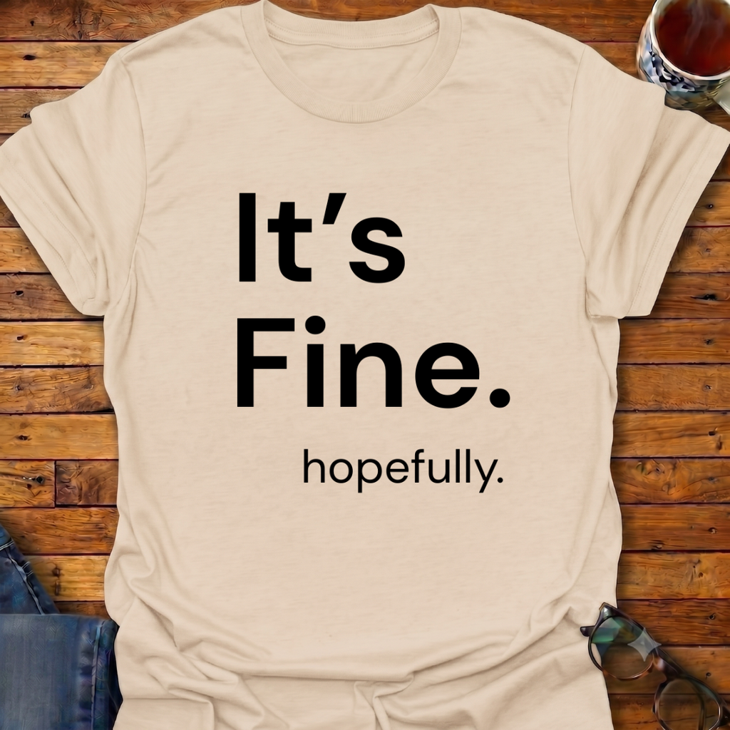 It's Fine. hopefully T-Shirt