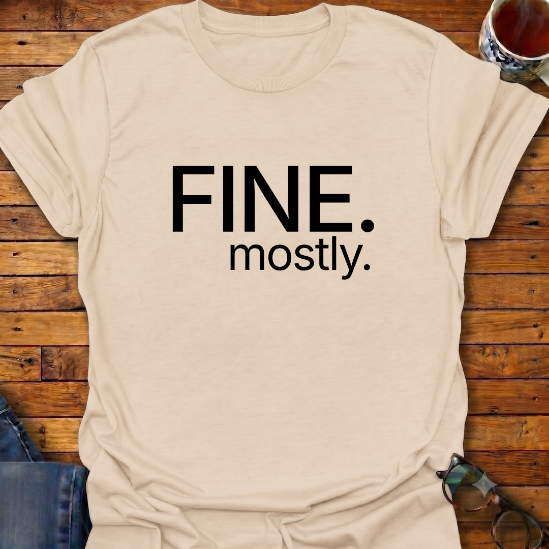 Fine. Mostly T-Shirt