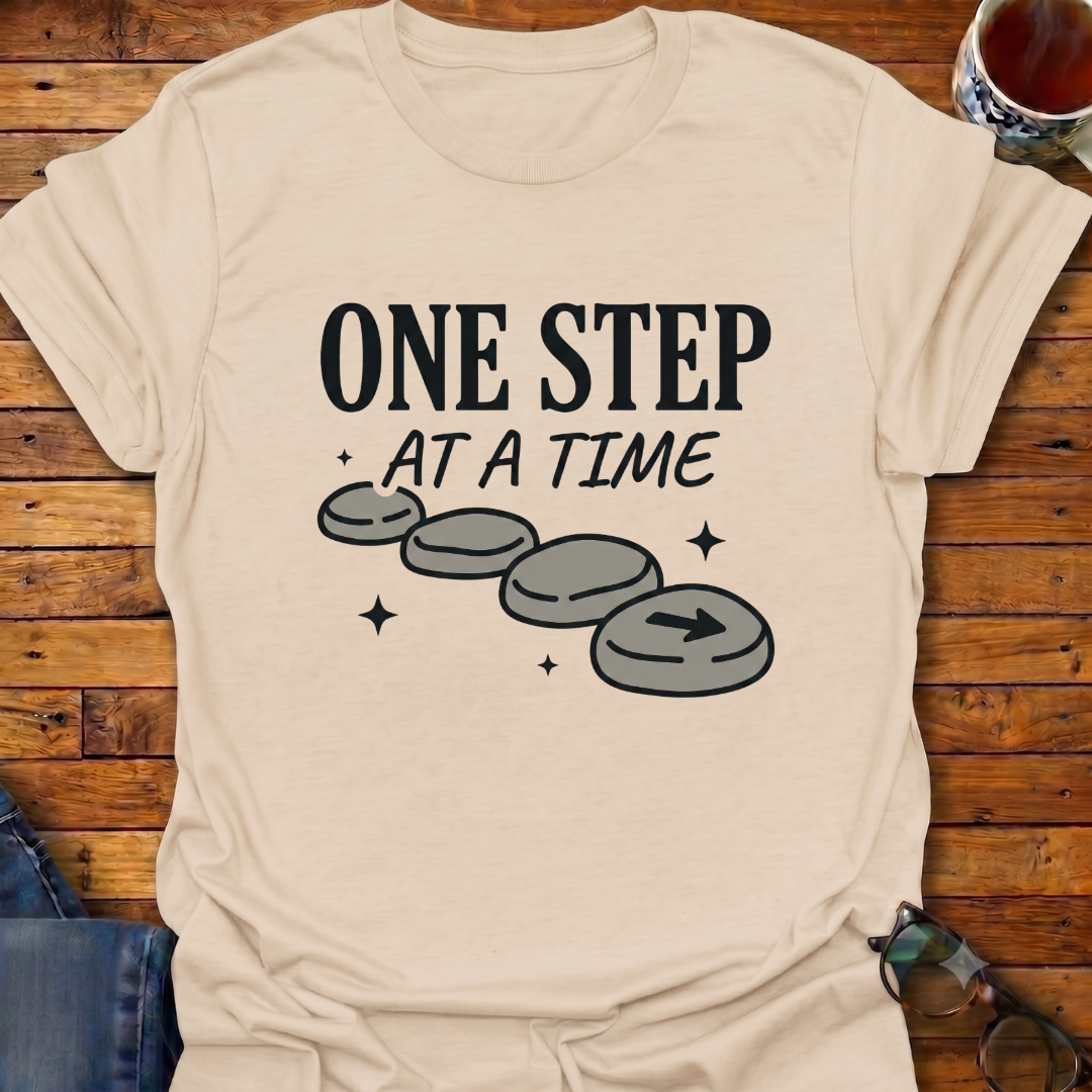 One Step At A Time Stones T-Shirt
