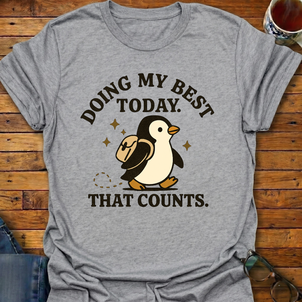 Doing My Best Penguin T-Shirt