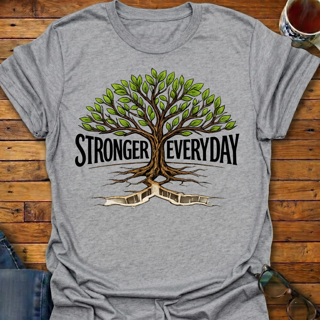 Stronger Everyday Tree T-Shirt