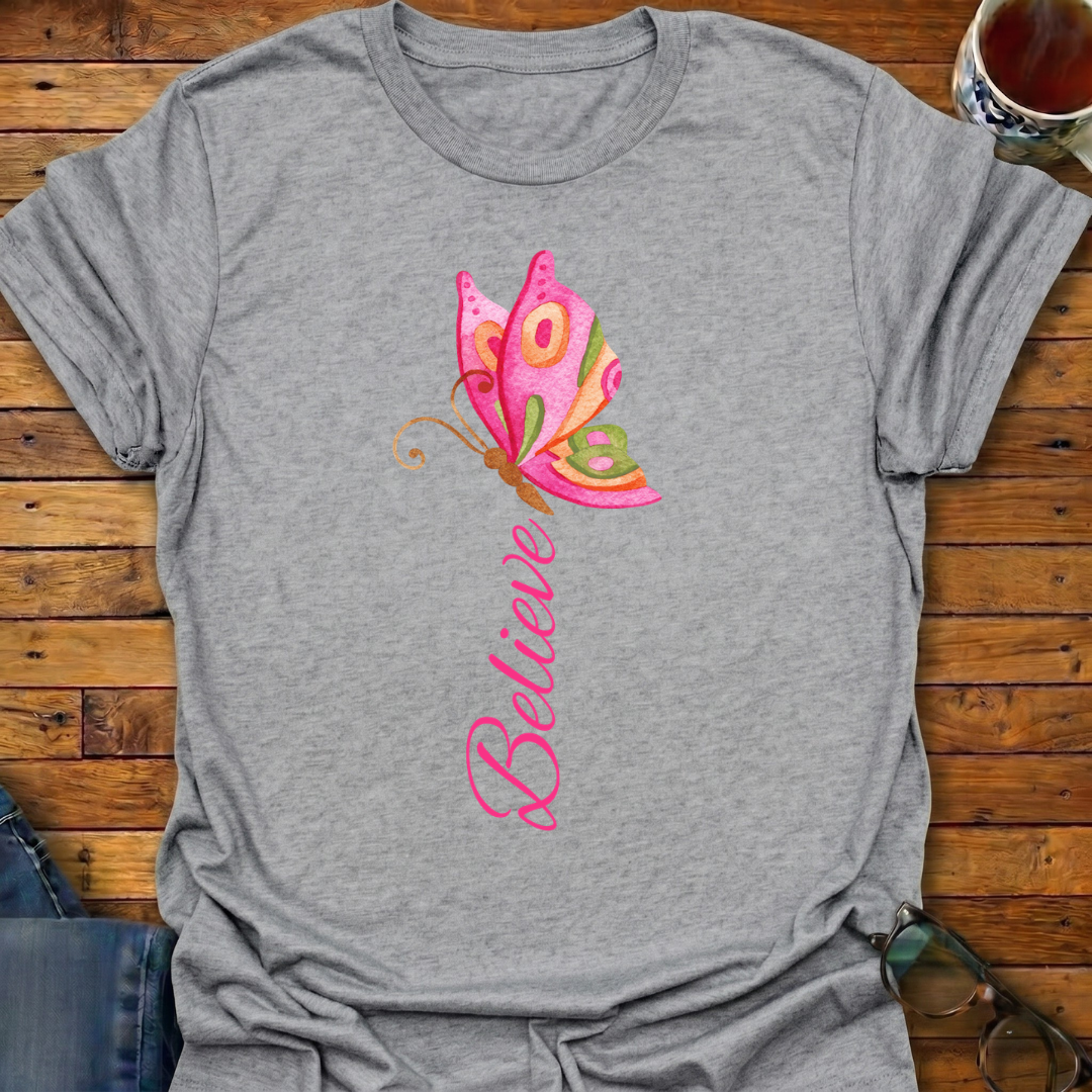 Believe Butterfly T-Shirt