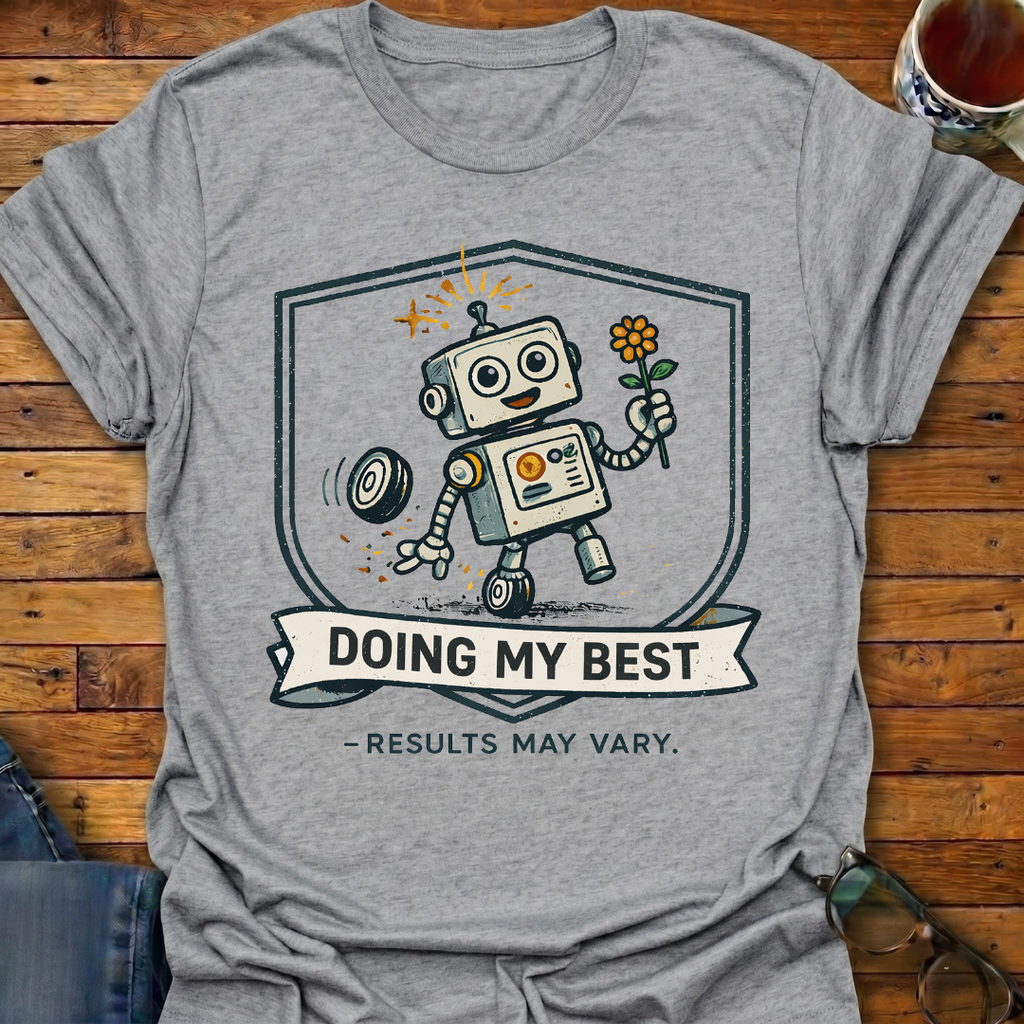 Doing My Best Robot T-Shirt