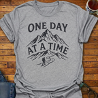 One Day At A Time Mountain T-Shirt