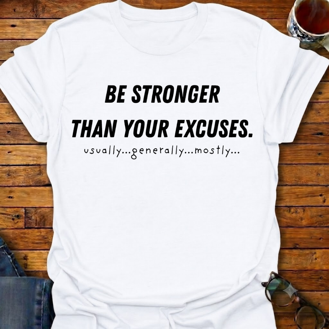 Be Stronger Than Your Excuses T-Shirt
