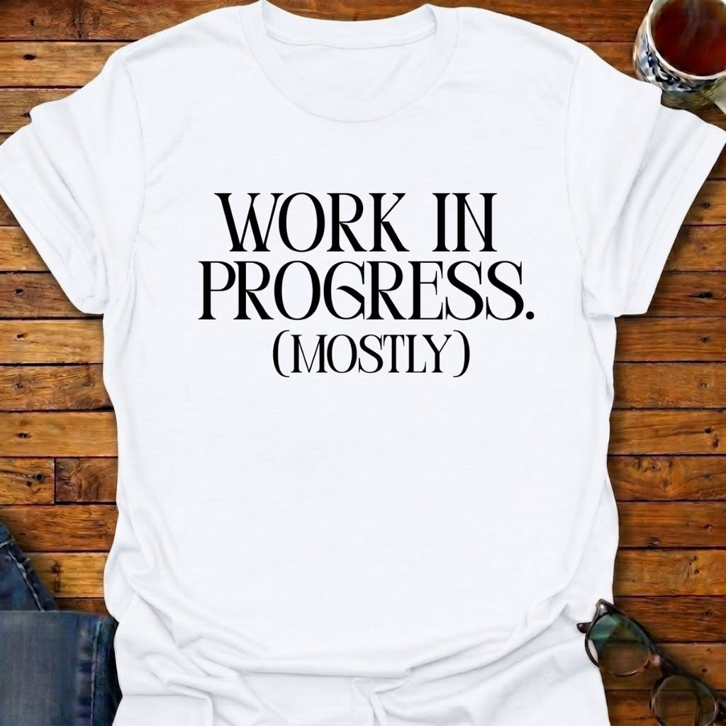 Work In Progress (Mostly) T-Shirt