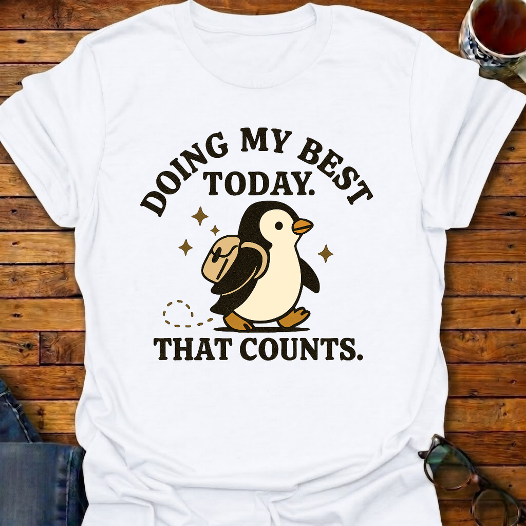 Doing My Best Penguin T-Shirt