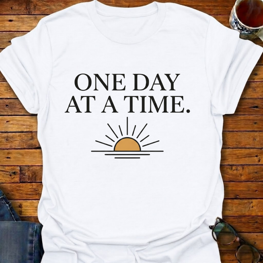 One Day At A Time Sun T-Shirt