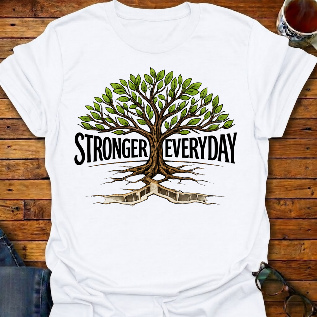 Stronger Everyday Tree T-Shirt