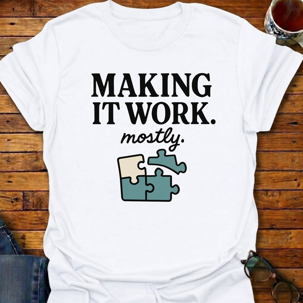 Making It Work mostly Puzzle T-Shirt