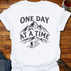 One Day At A Time Mountain T-Shirt