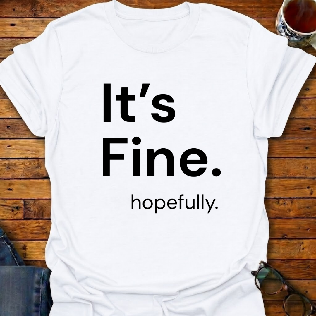 It's Fine. hopefully T-Shirt