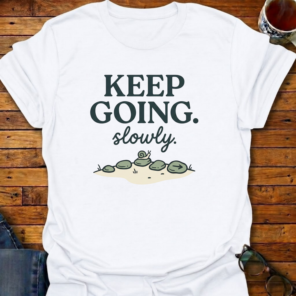 Keep Going Slowly Snail T-Shirt
