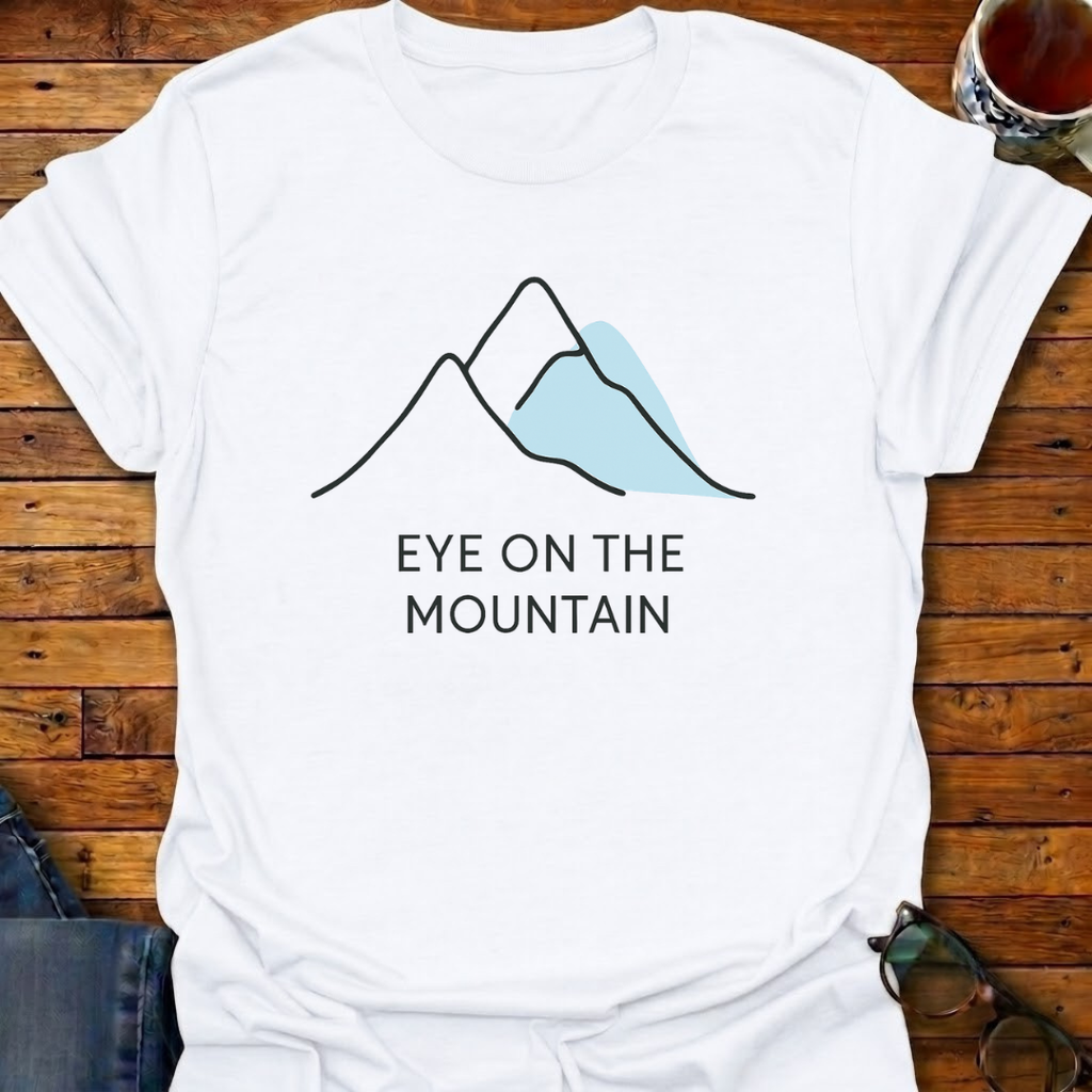 Eye On The Mountain Simple T-Shirt